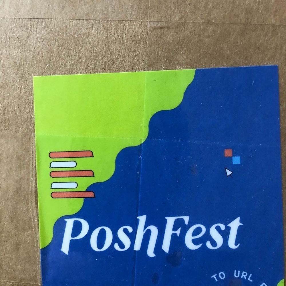 Poshfest so excited for Oct 3rd 2020